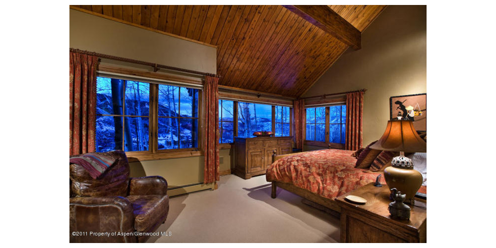 364 Ridge Road, Snowmass Colorado master bed